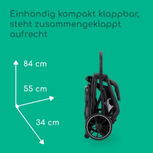 Carucior Bebeconfort Artic, compact, 0-22 kg, culoare Mineral Graphite - Img 4