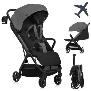 Carucior compact Lionelo Julie Air 75 kg pliere automata protectie LSF50