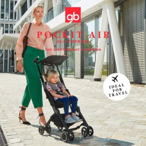 Carucior copii GB GOLD Pockit Air All Terrain, ultrakompact, 0-22 kg, negru - Img 8