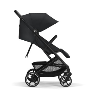 Carucior Cybex Gold Beezy cu ham cu o singura tragere, De la nastere pana la aproximativ 4 ani (max. 22 kg), Compact si ergonomic, Negru magic (Negru cu cadru negru) - Img 3