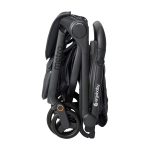 Carucior Ergobaby Metro3 cu functie de culcare, 0-22 kg, Compact, Gri - Img 8