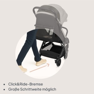 Carucior Lionelo Julie Air, 22 kg, 7.5 kg, pliabil, cu protectie UV - Img 5