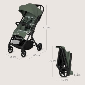 Carucior Lionelo Tansi, compact, pliabil, pana la 22 kg - Img 10