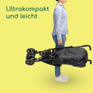 Carucior pentru copii Bebeconfort Dusk, 0-4 ani, usor (7.9 kg), compact, gri mineral - Img 4