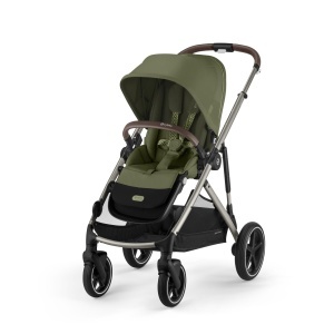 Carucior pentru copii CYBEX Gold Gazelle S, verde muschi, 20 configuratii