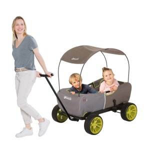 Carucior pentru copii hauck Eco Mobil, 2 locuri, 50 kg, cu umbra, pliabil