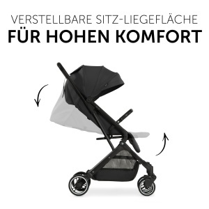 Carucior pliabil hauck Travel N Care, usoar, negru, 22 kg - Img 4