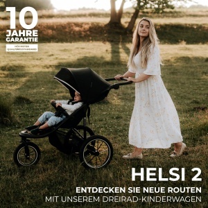 Carucior sport Kinderkraft HELSI 2 Negru pana la 27 kg roti mari gonflabile functie de inclinare - Img 2