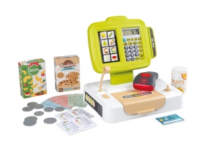 Casa de marcat electronica Smoby cu calculator, sunete si accesorii, pentru copii 3