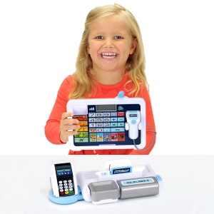 Casa de marcat Theo Klein 9324 cu sunet si tablet detasabil, pentru copii de la 3 ani - Img 2