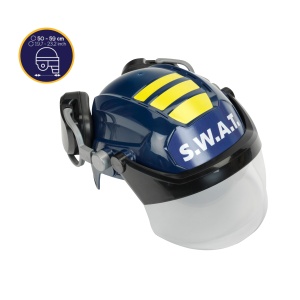 Casca de politie Theo Klein 8841 cu headset, accesorii incluse, pentru copii de 3 ani - Img 3