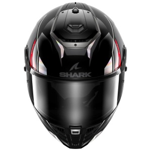 Casca integrala SHARK Spartan RS, negru iridescent cu rosu, XL - Img 3