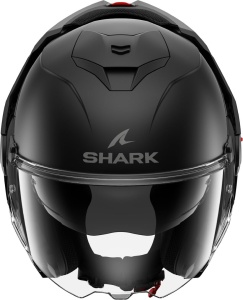 Casca moto SHARK OXO BLANK, neagra mat, XL, cu protectie UV380 - Img 5
