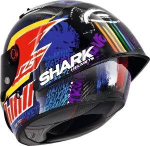 Casca moto SHARK RACE-R PRO GP 06 Replica Zarco Chakra carbon, XS - Img 2