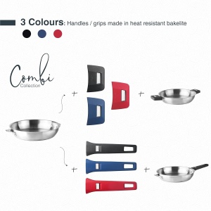 Caserola din inox Lacor 56720, 1L, 20cm, inductie si cuptor - Img 5