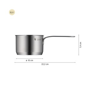 Caserola WMF 10 cm, Cromargan, 0,5l, pentru inductie - Img 3