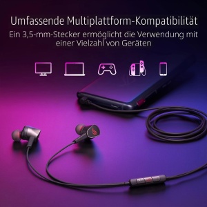Casti audio ASUS ROG Cetra II Core cu conector de 3,5 mm, design ergonomic, bass puternic - Img 6