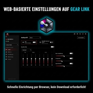 Casti audio ASUS ROG Delta II wireless RGB, 50mm, 110 ore autonomie - Img 8