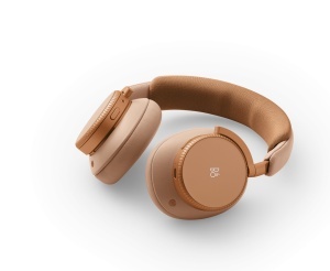 Casti audio Bang Olufsen Beoplay H100 wireless, 40mm, culoare Apricot - Img 7