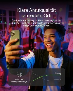 Casti audio Belkin SoundForm Anywhere, Bluetooth 6.0, 26 ore autonomie, Negru - Img 6
