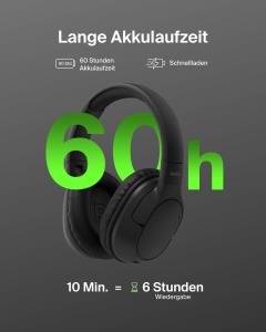 Casti audio Belkin SoundForm Surround, Noise Cancelling, 60 ore, Negru - Img 2