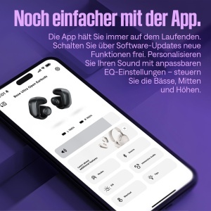 Casti audio Bose Ultra Open Earbuds, Bluetooth, 48 ore autonomie, design deschis - Img 6