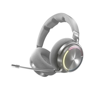 Casti audio Corsair Virtuoso MAX Wireless, 50mm, Bluetooth, Argintii