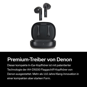 Casti audio Denon AH-C500W Bluetooth, rezistente la apa, negru - Img 4