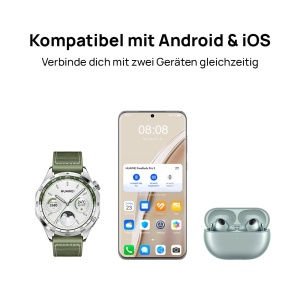 Casti audio HUAWEI FreeBuds Pro 3, ANC Inteligent, 31 ore autonomie, Alb - Img 7