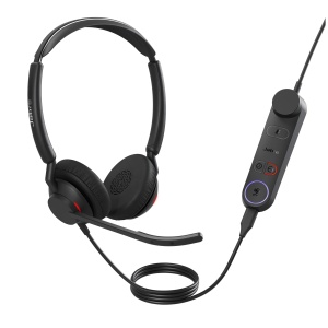 Casti audio Jabra Engage 50II Stereo cu 3 microfoane, cablu, noise cancelling - Img 4
