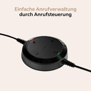 Casti audio Jabra Evolve 20 SE, cu USB-CA, cu microfon si anulare zgomot, negru - Img 5