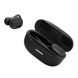 Casti audio JBL Endurance Race 2, True Wireless, 48 ore autonomie, IP68, Negru