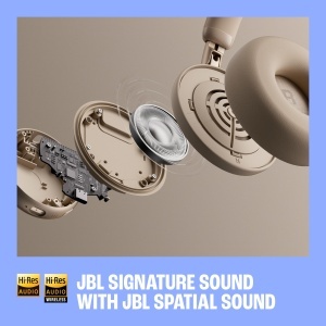 Casti audio JBL Live 680NC, Noise Cancelling, Negru, Acumulator 80 ore - Img 5