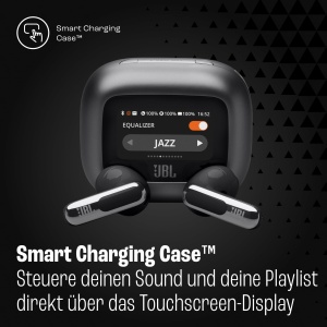 Casti audio JBL Live Flex 3, Bluetooth, 50 ore autonomie, IP54, Negru - Img 8
