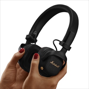 Casti audio Marshall Milton ANC, 80 ore autonomie, negru, design robust - Img 9