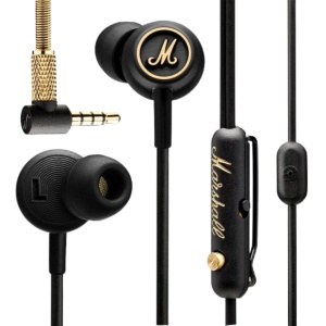Casti audio Marshall Mode EQ Negru si Bronz, cu Microfon si Control