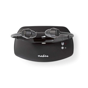 Casti audio Nedis HPRF010BK In-Ear, 35 m raza, 200 mAh, negru - Img 7