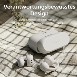 Casti audio Philips TAQ2000WT, Bluetooth 5.4, 28 ore autonomie, Alb - Img 6