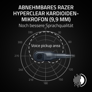 Casti audio Razer BlackShark V3 X - Wireless, 270 g, Negru - Img 4