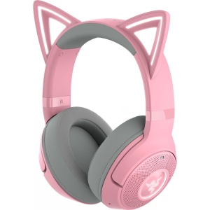 Casti audio Razer Kraken Kitty V2 BT, Bluetooth 5.2, RGB, 40 ore autonomie, Quartz - Img 9