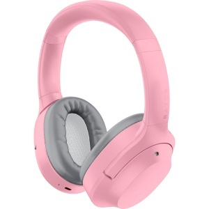 Casti audio Razer Opus X, wireless, cu ANC, 40 ore autonomie, Quartz