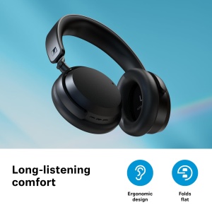 Casti audio Sennheiser ACCENTUM cu ANC hibrid, 50 ore autonomie, alb - Img 5