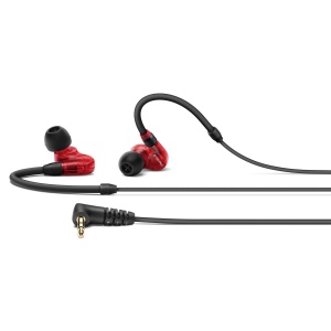 Casti audio Sennheiser IE 100 Pro dinamice, sunet profesional, rosii