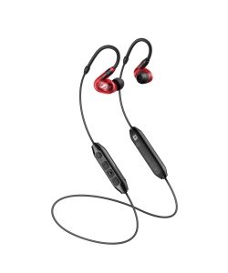 Casti audio Sennheiser IE 100 PRO Wireless, Dinamice 10mm, Rosu si Negru - Img 2