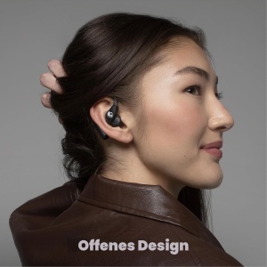 Casti audio Skullcandy Push 540, wireless, rezistente la apa, 42 ore autonomie, negru - Img 2