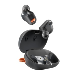 Casti audio Skullcandy Sesh ANC Active, 48 ore autonomie, impermeabile IP67, NegruPortocaliu
