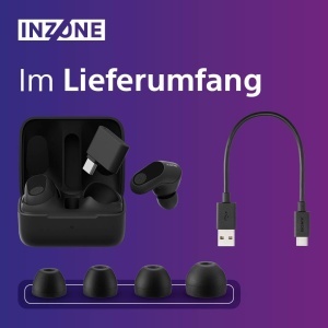 Casti audio Sony INZONE Buds WF-G700N, True Wireless, Noise Cancelling, Negru - Img 7