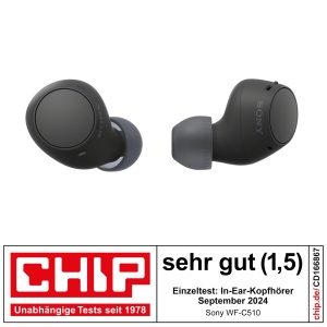 Casti audio Sony WF-C510, Bluetooth, 22 ore autonomie, Negru - Img 2