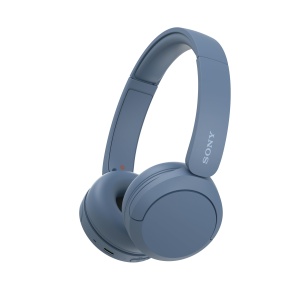Casti audio Sony WH-CH520, Bluetooth, 50 ore autonomie, albastru
