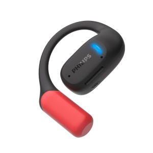 Casti audio sport Philips TAA6709, True Wireless, 28 ore autonomie, IP55, RosuNegru - Img 2